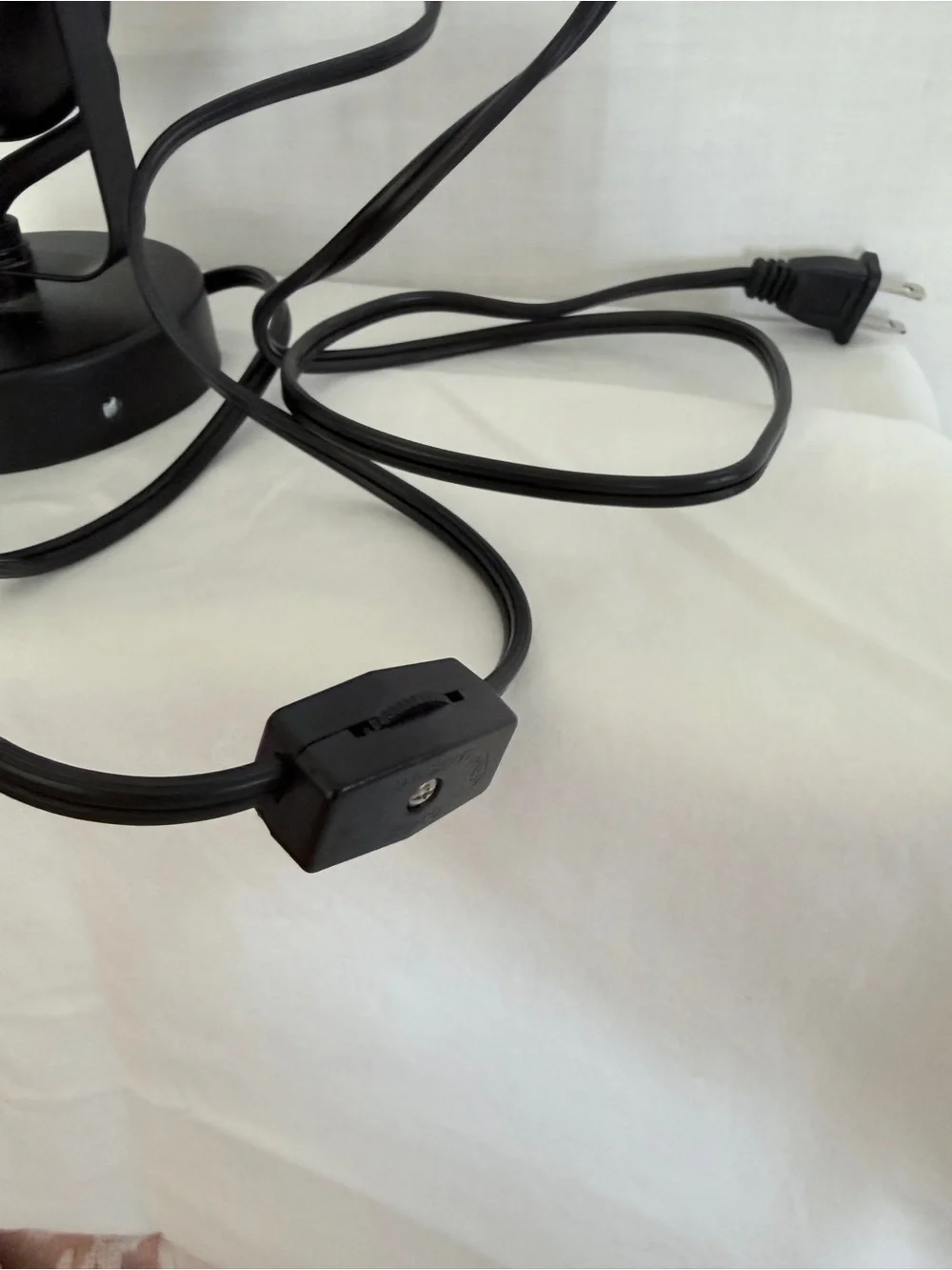 Modern Black Accent Spot Lamp